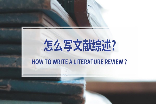 HOW TO WRITE A LITERATURE REVIEW